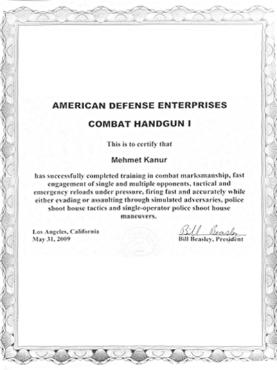 American Defence Enterprises Combat Handgun I
