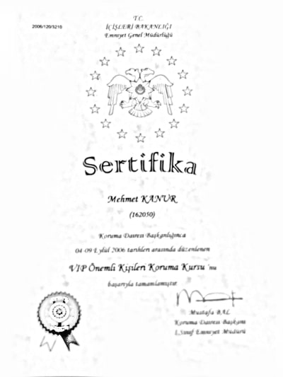 VIP Önemli Kişileri Koruma Kursu